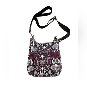 Ahdorned Animal Print Purse